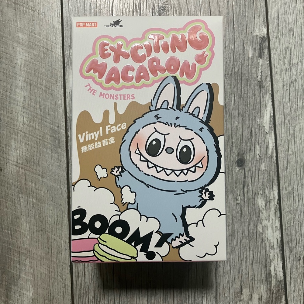 LABUBU 🤍SOYMILK🤍THE MONSTERS - Exciting Macaron Vinyl Face Blind Box